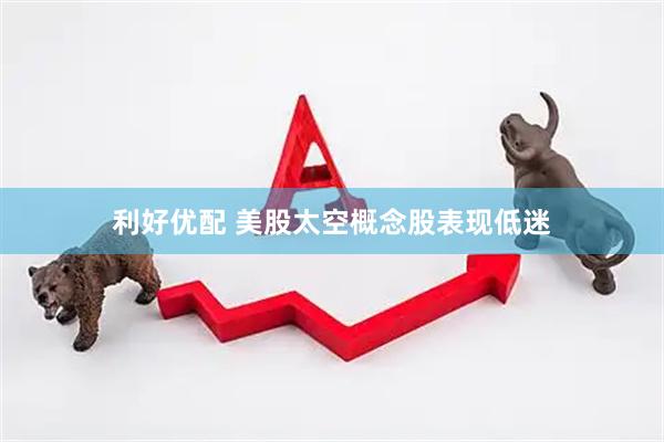 利好优配 美股太空概念股表现低迷